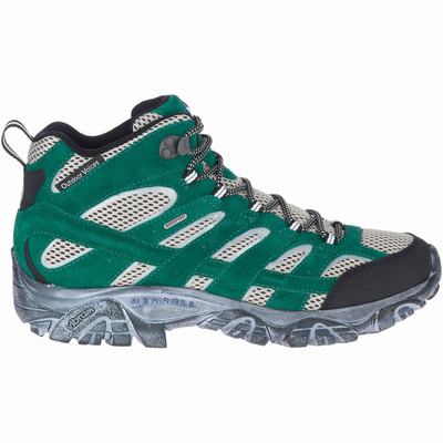 Merrell Moab 2 Mid Waterproof X Outdoor Voices Vandringskängor Herr Gröna (SE985042)